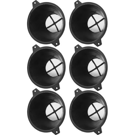 Lot de 6 filtres à peinture en plastique avec tamis en nylon fin réutilisable pour résidus alimentaires à base d'eau et d'huile (1/5)