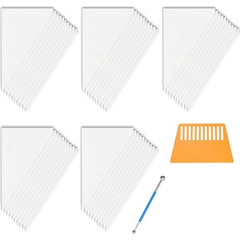 20PCS Poche a Douille Maconnerie avec Grattoir Outils Sac de Mortier (1/5)