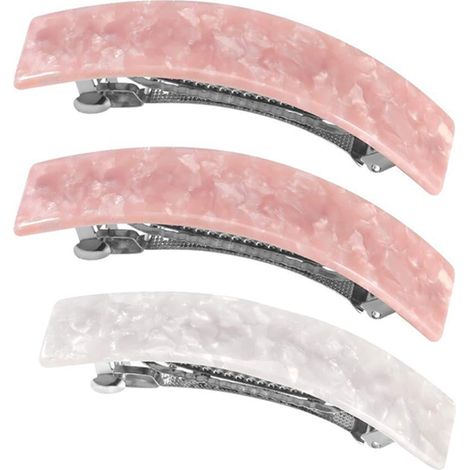 Barrette Cheveux - Imprimé Tortue - Pince à Cheveux Acrylique - Pour Femme - Usage Quotidien et Cérémonies - Lot de 1 (1/5)