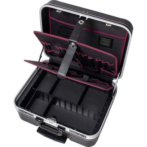 [GEBRAUCHT] B-Ware Kraftwerk Werkzeugkoffer P395 Hartschalenkoffer Transportkoffer schwarz Kiste (1/2)