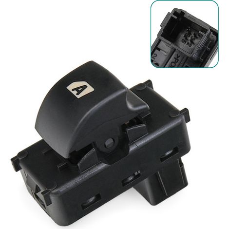Bouton Interrupteur de Lève Vitre pour Berlingo et Partner 2 -