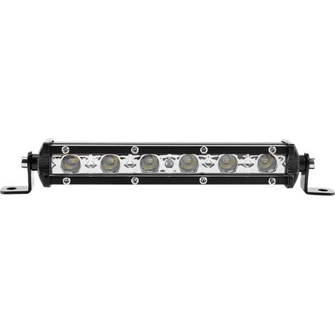 Barre LED 18W 6LED 6000K Blanc IP67 Ultra Plat Étanche pour 4x4 Camion Bateau Auto Phare de Travail (1/5)