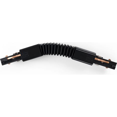 Connexion flexible pour rail triphasé en saillie - Compatibilité - Noir (1/4)