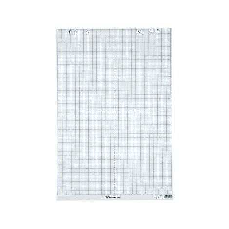 SOENNECKEN Flipchartblock Soennecken 68 x 99 cm (B x H) kariert 80g/m² 20 Bl./Block 10Block/Pack. (1/3)