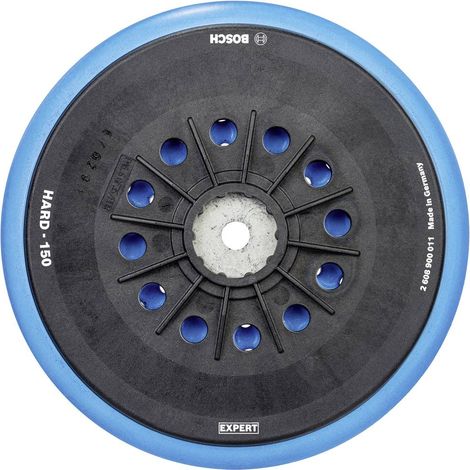 Bosch Accessories 2608900011 Piastra di supporto multifori EXPERT per Bosch, 150 mm, dura Diametro 150 mm