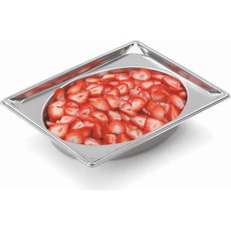 Bac Présentation de Buffet GN 1/2 Ovale - H 51 à 100 mm - Pujadas