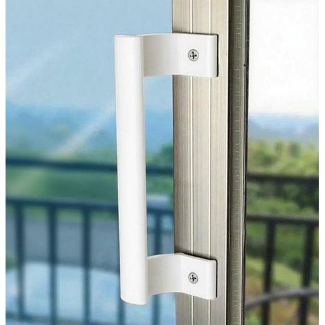 Moderner Schiebetürgriff aus Aluminium für den Innen und Außenbereich für Schranktüren, Balkontüren und mehr (1/5)