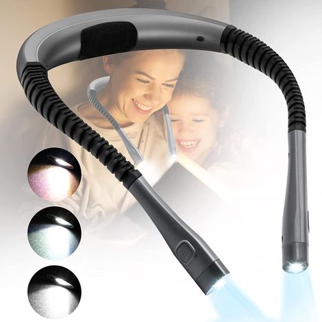 Lampe de lecture flexible LED, tour de cou pour lecture (1/4)