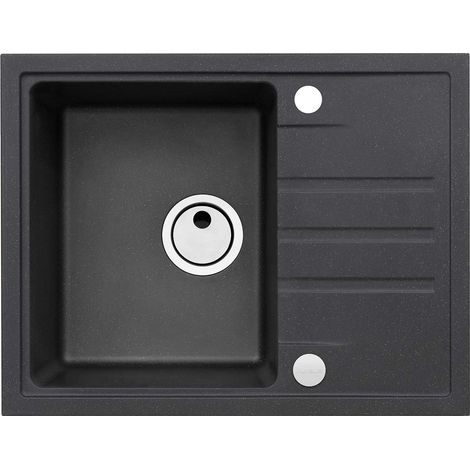 Alveus Intermezzo - Fregadero de granito 62x48 cm, carbon 1117044