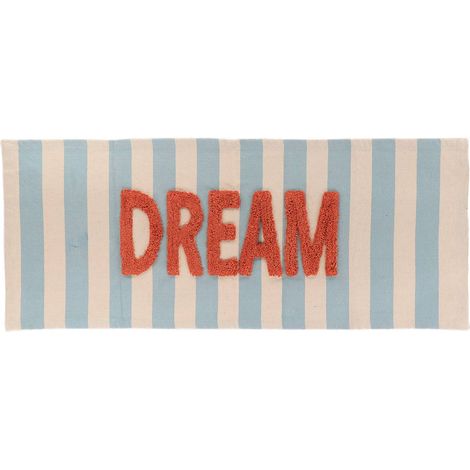 Alfombra de algodón DREAM de 45x120 cm
