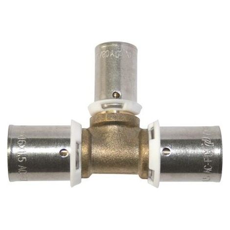 Somatherm 3313-16-12-16 Crimp reduced tee PER ø16-12-16 NF