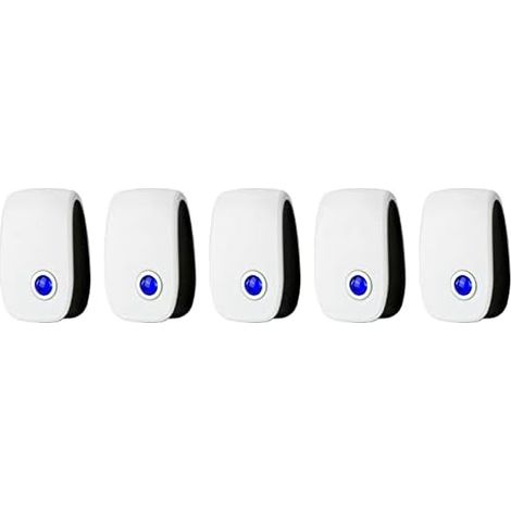Lot de 5 répulsifs anti-moustiques à ultrasons multi-usages Contrôle la maison Répulsif pour souris et rats - (1/5)
