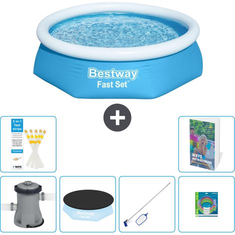 Bestway Fast Set Rund - 244x61 cm - 7-teilig S299