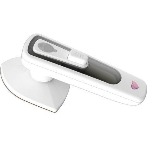 Mini fer à vapeur portable pour les voyages et la maison, blanc, prise européenne (1/5)