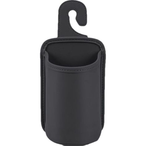 Car Cup Holder Rear Door Drink Holder Hanging Leather Bottle and Mug Holder for Vehicle Interior Organization (1/5)