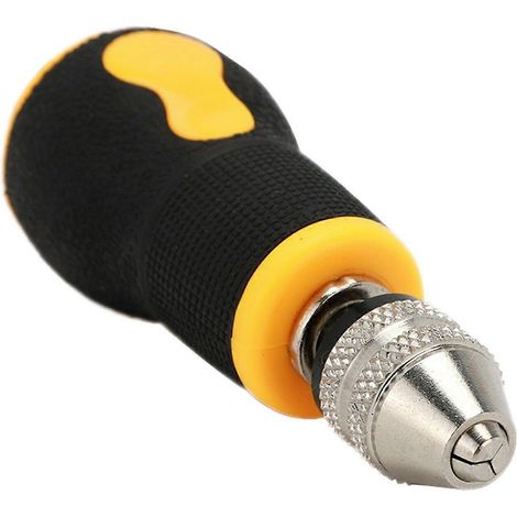 Mini perceuse à main avec 10 forets de 0,5 à 3,2 mm, outil rotatif portable pour bois, plastique, circuits imprimés, bijoux et bricolage. (1/4)