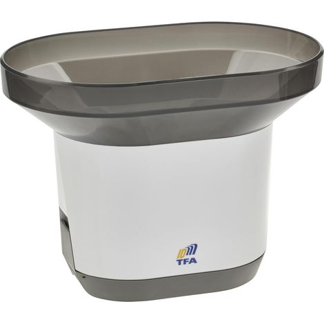 TFA Dostmann TFA-ID ID-A1 30.3903.02 - Sensor de lluvia inalámbrico para estación TFA.me (868 MHz), color blanco