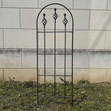 Treillage jardin fer plantes 41x124cm (1/4)