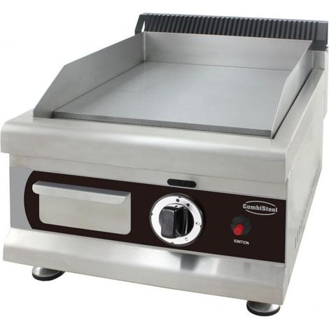 Plancha inox gaz 350x400 mm - Combisteel (1/2)