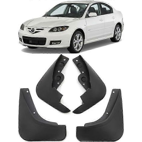 Ensemble de bavettes de protection pour Mazda 3 S GT SP23 MazdaSpeed (2004-2009) (1/4)