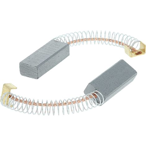 vhbw 2x escobilla de carbón 6 x 9 x 23 mm compatible con Kirby G2, G3, G4, G5, G6, G7 Ultimate, G1, G8 Diamond, G10 Sentria aspirador + resorte (1/4)