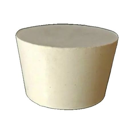 Tapón de goma para laboratorio, diseño cónico, material no tóxico, estilo 12, 1 unidad. (1/2)