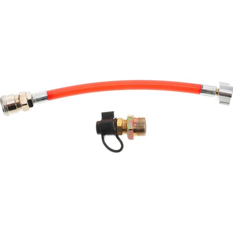 Tuyau Admission Polyvalent pour et Remorques Rechange avec Tuyau de Vidange Huile et Robinet Air Facile à Installer et Durable (1/5)