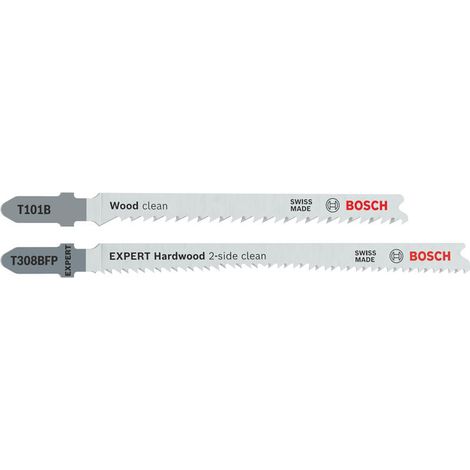 Bosch T101B und EXPERT Hardwood 2-side clean T308BFP StichsägeblätterSet 26-tlg. - 2608665462 (1/5)