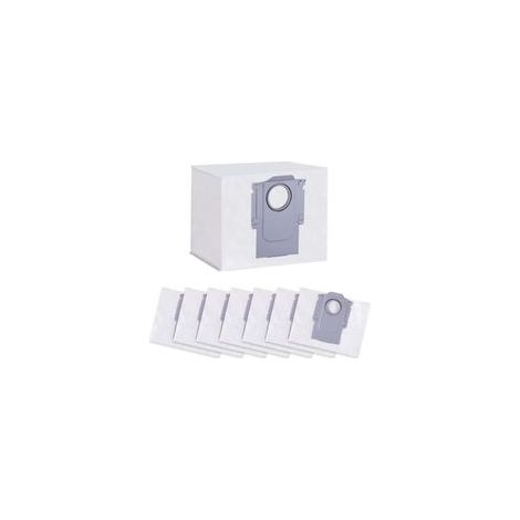 8 sacs à poussière pour aspirateurs Roborock S8+/ S8 Pro Ultra/ S7 MaxV Ultra/ S7 Pro Ultra/ Q7+/ Q7 Max+/ Q8 Max+/ Q5 Pro+, accessoires de remplacement pour station d'aspiration, sacs à poussière