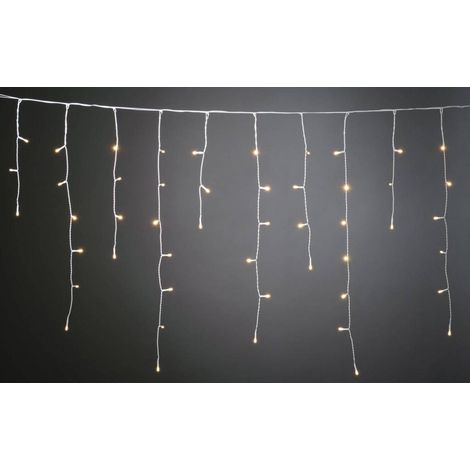 [NEUWERTIG] B-Ware Konstsmide Lichtervorhang Außen 80 Led Warmweiß 300 Cm X 87.5 Cm Lichterkette