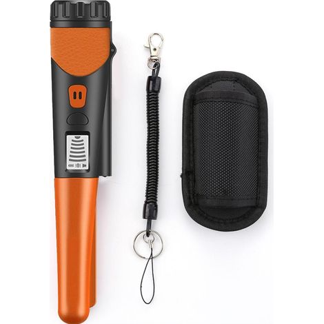 Détecteur de métaux portable avec alarme sonore et vibration, étanche, chercheur d'or, appareil de détection pour adultes et enfants, exploration en extérieur (1/5)