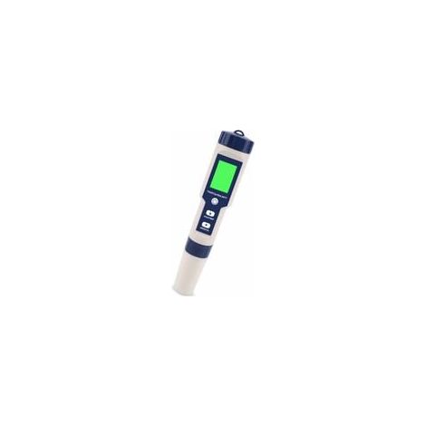 Elektronischer 5-in-1-pH-Meter-Tester, Wasserqualitätsmessgerät mit Salzgehalt-, Temperatur-, pH-, TDS- und EC-Messung, LCD-Anzeige und genaue Ablesbarkeit, für Trinkwasser, Aquarium, Schwimmbecken us (1/5)