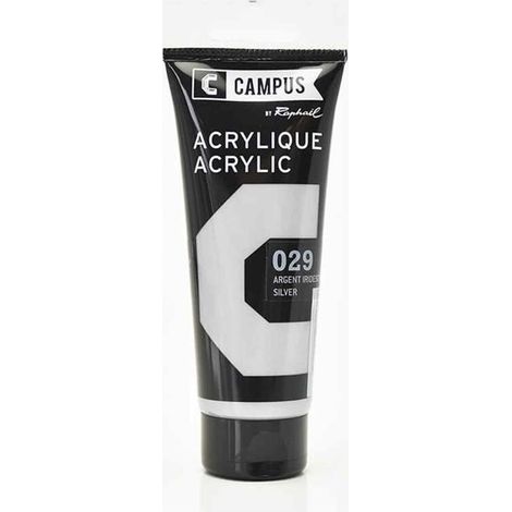 Peinture acrylique 100 ml - Argent iridescent n°029