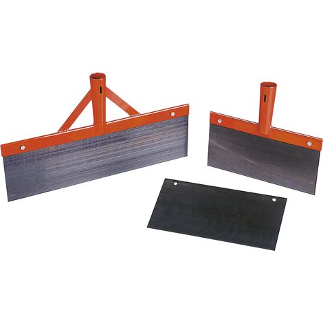 Kerbl Stoßscharre 30 cm Eisstäßer Metall, Federstahl 1 mm, Schaber ohne Stiel