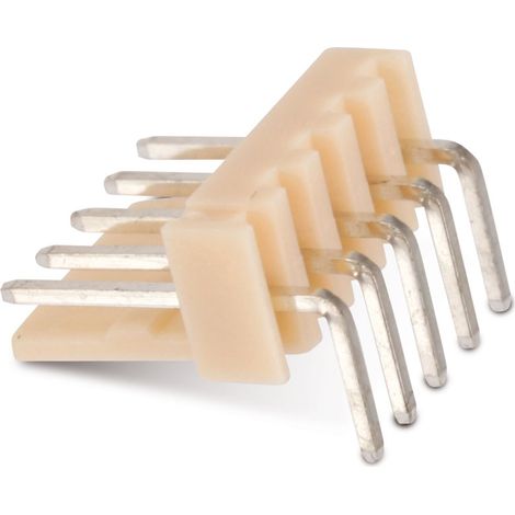 ECON CONNECT Barrette mâle série PS, 5 broches, coudée