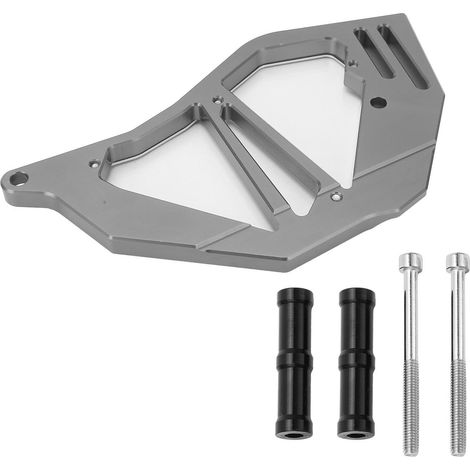 CNC-gefräster Vorderradschutz mit Kettenschutz für Motorräder, kompatibel mit NC700S X XD 2012–2016, Titan (1/5)