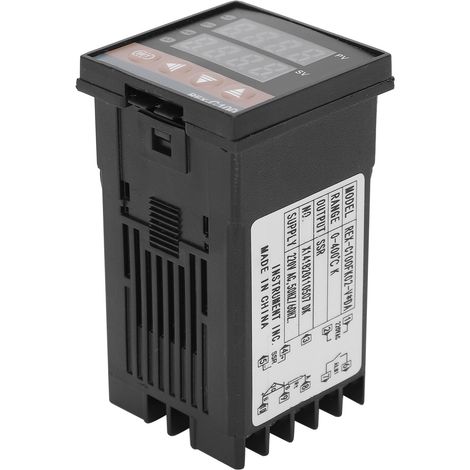 BERM@ (Authorized) 220V Temperature Controller REX-C100FK02-VDA Intelligent Temperature Controller, Precision Temperature Controller (1/5)