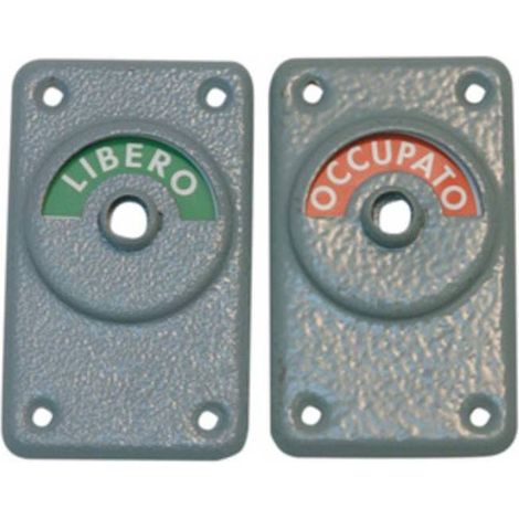 6 x IBFM 33 CATENACCIO LIBERO OCCUPATO C/CHIAVE EMER
