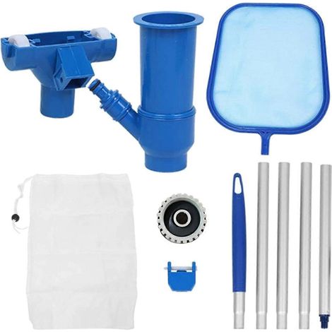 Kit aspirateur à jet, kit d'outils de nettoyage de bassin, accessoires (1/5)