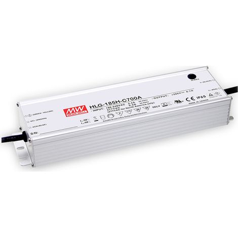 LED-Treiber meanwell hlg-185h-c500a 200 W IP65 Schutz