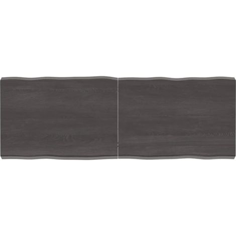 Dessus de table bois massif traité bordure assortie (1/5)