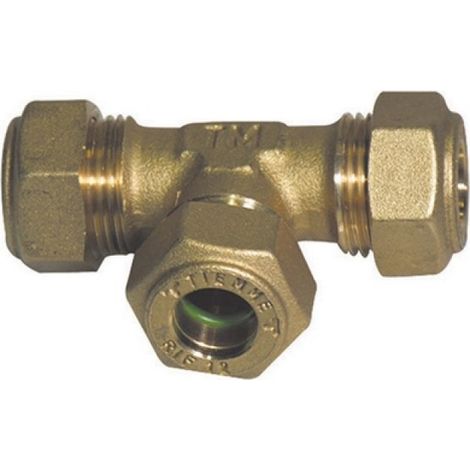 RACCORDO A TEE INTERMEDIO O-RING TIEMME GAS 16