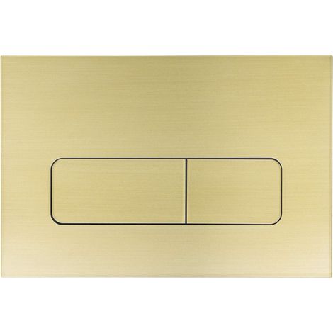 Deante Placa de descarga moderna Oro cepillado