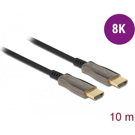 DELOCK Aktives Optisches Kabel HDMI 8K 60Hz 10m (84034)