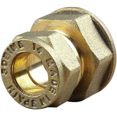 Raccord bicône droit Femelle 3/4" (20/27)-Cuivre 14 (1/3)