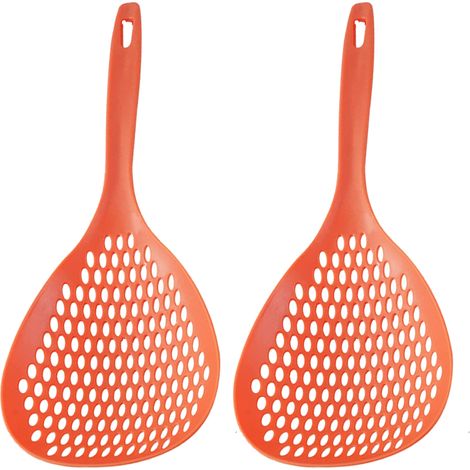 Écumoire Égouttoir - Écumoire À Fentes En Nylon Résistant À La Chaleur - Pour Pâtes Légumes Fruits Œufs - 1 Pièce (1/4)