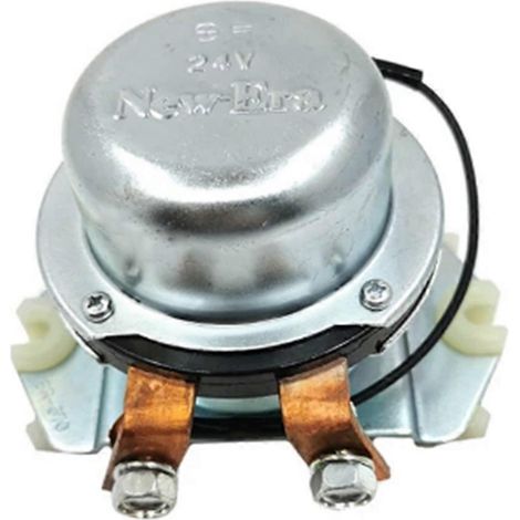 Accessoires pour excavatrices BR-670 : relais de batterie (24 V) pour moteurs Kobelco SK200-5, SK200-8 et Hino J05E (1/5)