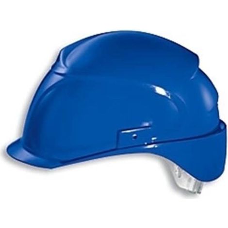 Uvex Airwing B-S Schutzhelm - Belüfteter Arbeitshelm für die Baustelle - Blau: Blau (1/2)