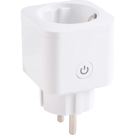 Prise UE 16 A avec compteur de puissance, graffiti, Wi-Fi, prise en U, application mobile, télécommande, minuterie et interrupteur marche/arrêt. (1/5)