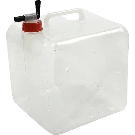 IWH 019601 Tanica per acqua 20 l pieghevole, con rubinetto (1/3)